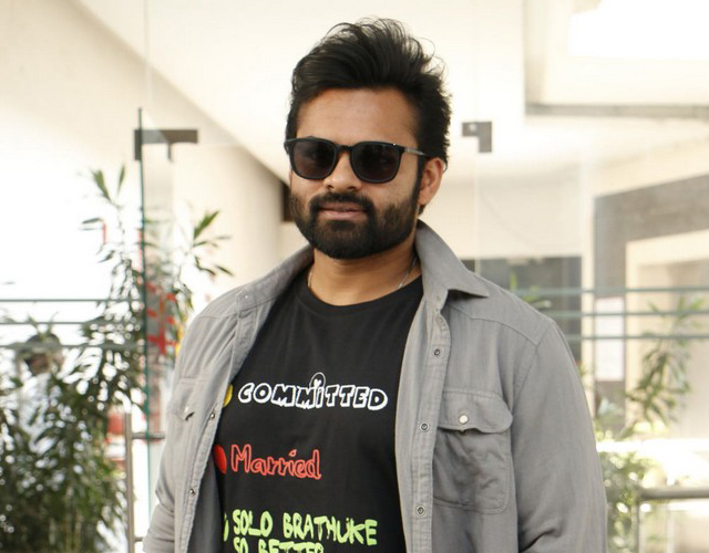 Sai Dharam Tej SBSB Interview Stills